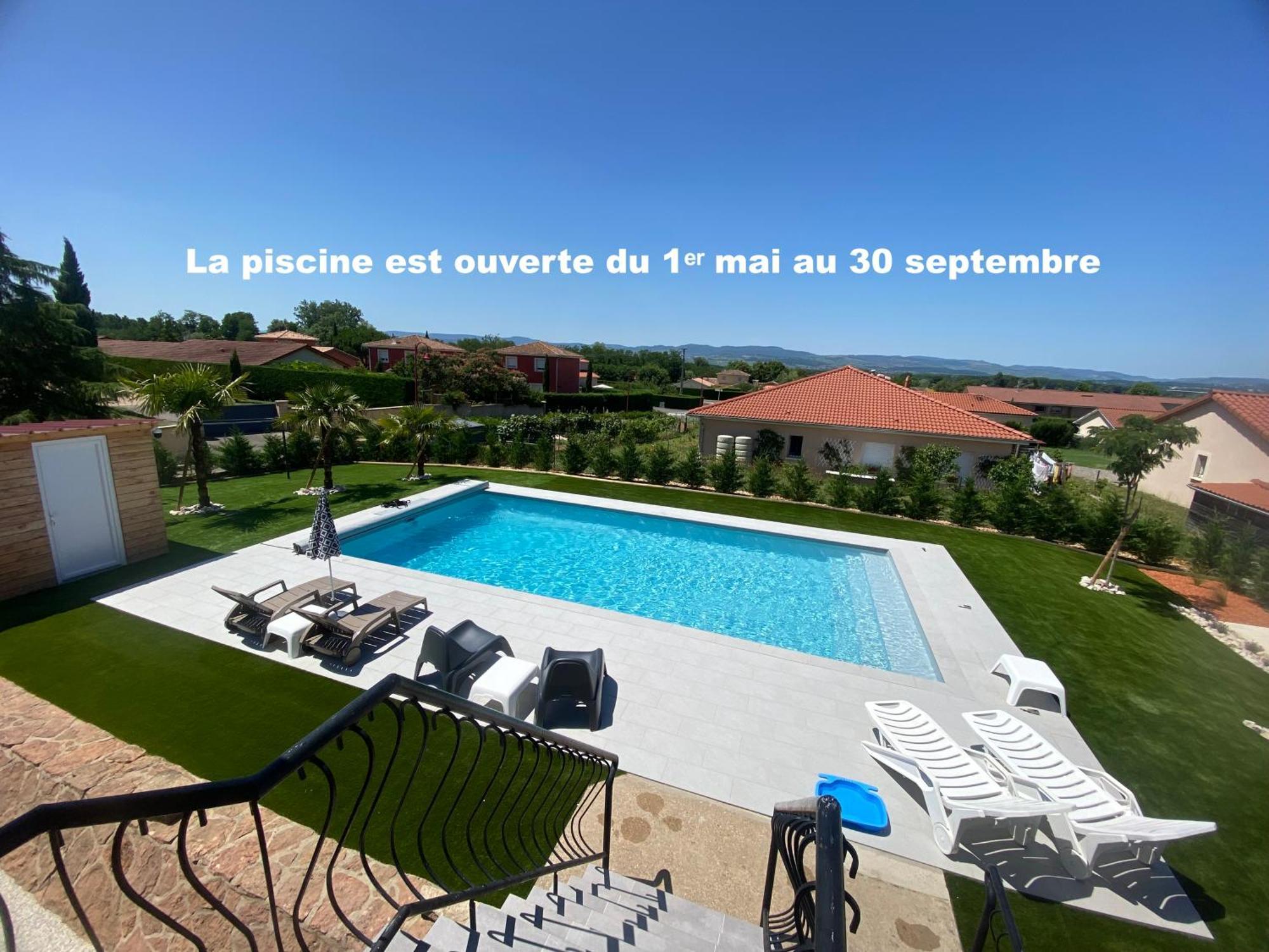 Chambre privée chez l habitant avec piscine de 1 à 3 chambres Grieges Exterior foto